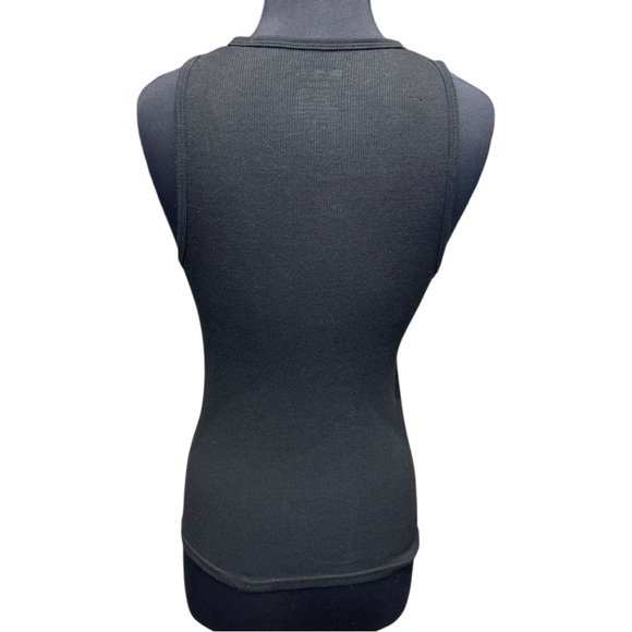 True Religion Ribbed Gold Logo Tank Top Size Medium – Excellent Condition - Picture 4 of 5